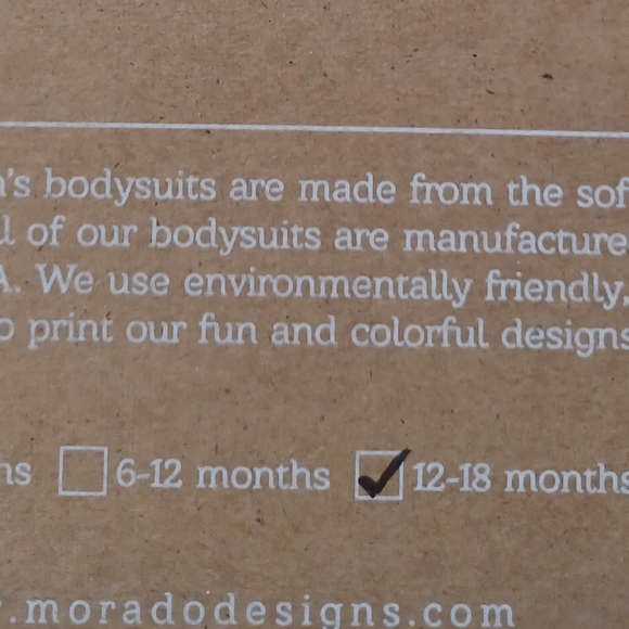 Morado Designs One Piece Bodysuit BE KIND- NWT - Picture 6 of 6